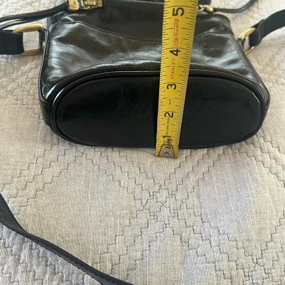 HOBO Dark Brown Leather Bag with Tan Interior - Picture 6 of 8